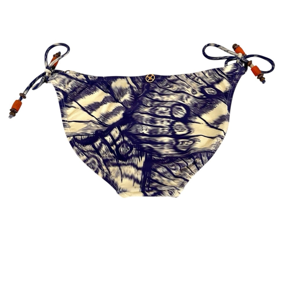 VIX Full Bikini Bottom Naomi Sz L Tie-Side Swimwear By Paula Hermanny Periwinkle - Picture 2 of 15